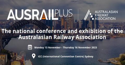 Join us in Sydney at AusRAIL 2023